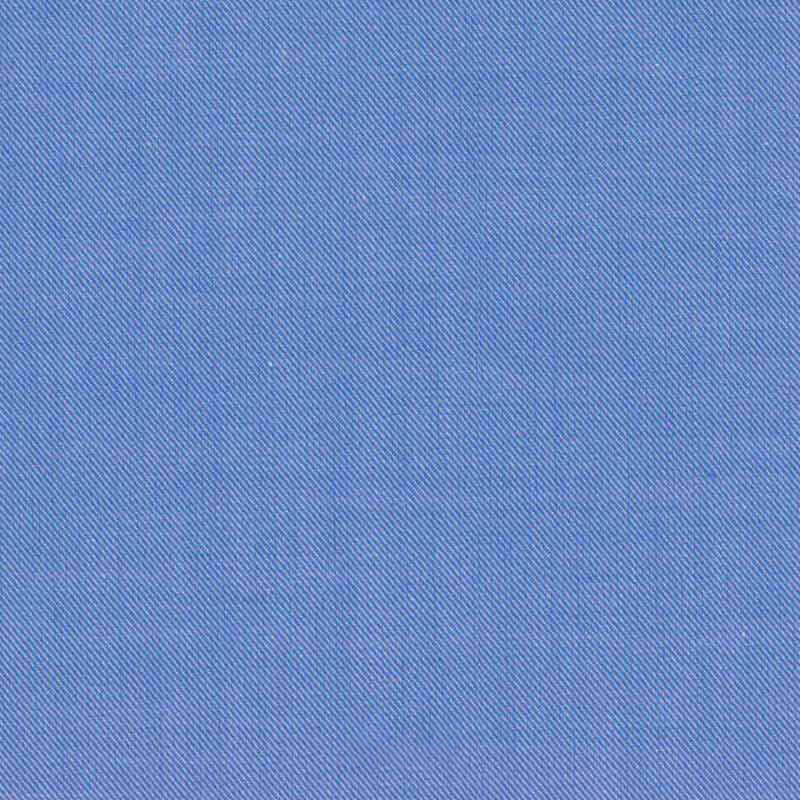 Blue Mileta shirting fabric for bespoke shirts from M2M Dubai